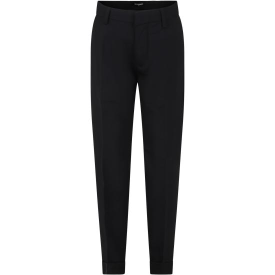 25FW [키즈] 디스퀘어드2 트레이닝/조거 팬츠 DQ2276 D0A8A D2P723U DQ900 BLACK