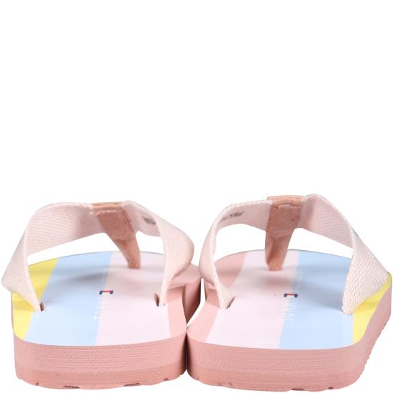  [키즈] 타미힐피거 플립플랍 T3A8 33293 0058A366 MULTICOLOR - TOMMY HILFIGER