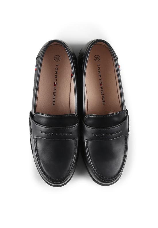 25FW [키즈] 타미힐피커 모카신 T3B4 33173 1355999 BLACK - TOMMY HILFIGER