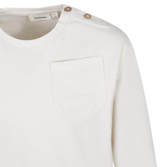  [키즈] 릴 아뜰리에 티셔츠 13233506 TURTLEDOVE IVORY - LIL ATELIER