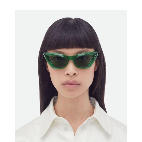 보테가베네타 선글라스 13YN4N10A 11503 010 GREEN - BOTTEGA VENETA