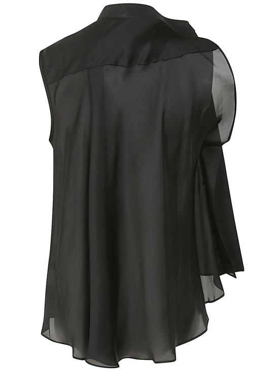  사카이 블라우스 24 07225 001 BLACK - SACAI