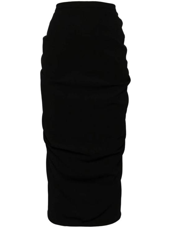  드리스 반 노튼 롱 스커트 241 010807 8314 900 BLACK - DRIES VAN NOTEN