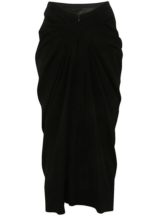  드리스 반 노튼 롱 스커트 241 010807 8314 900 BLACK - DRIES VAN NOTEN