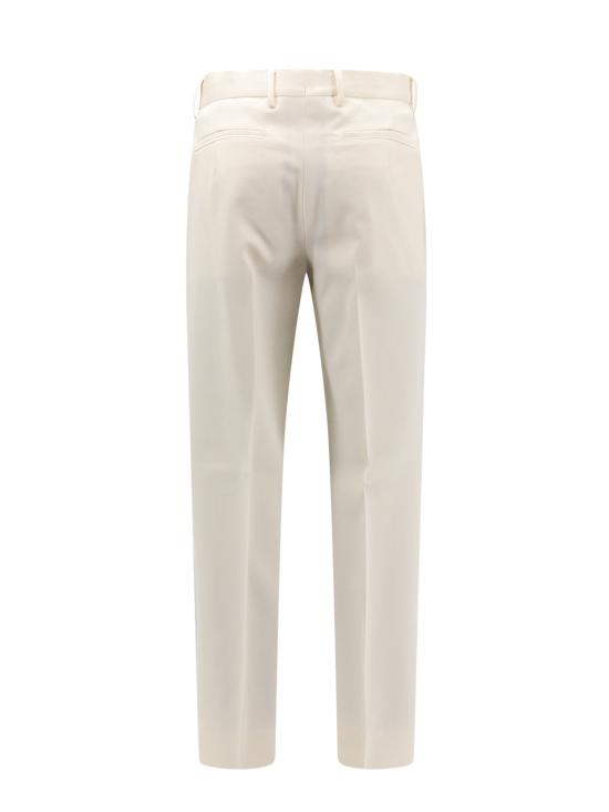  에르메네질도제냐 / 남성 테이퍼드 레그 테일러드 팬츠 UDI04A7TP45 N01R White BPG - ERMENEGILDO ZEGNA