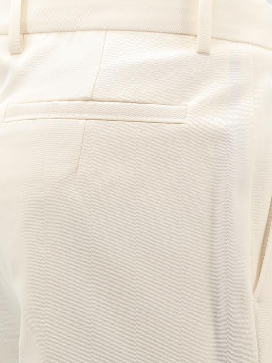  에르메네질도제냐 / 남성 테이퍼드 레그 테일러드 팬츠 UDI04A7TP45 N01R White BPG - ERMENEGILDO ZEGNA