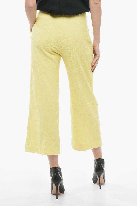  파투 크롭 팬츠 TR0010134 213M Yellow - PATOU