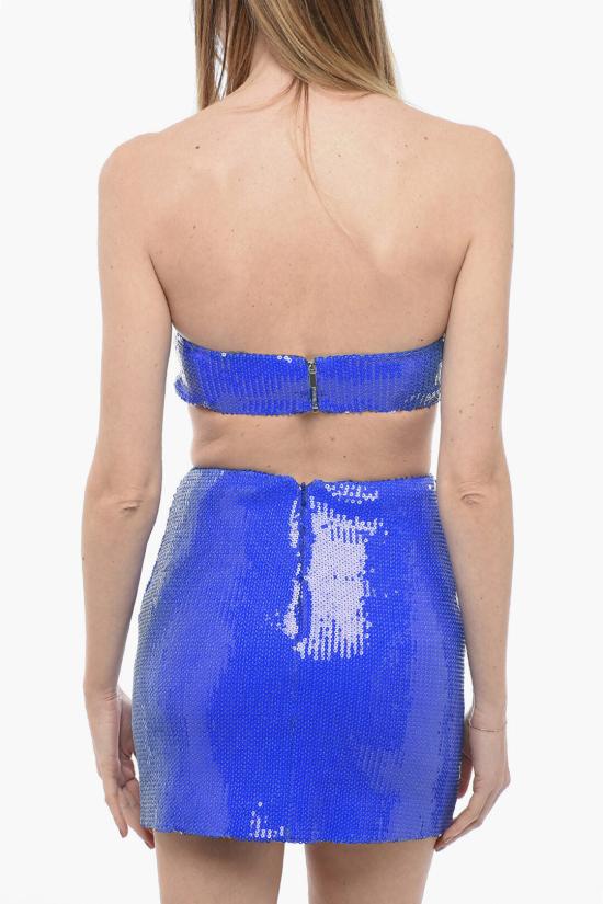  데이비드 코마 민소매 티셔츠 SS23DK08BRPL BL Blue - DAVID KOMA