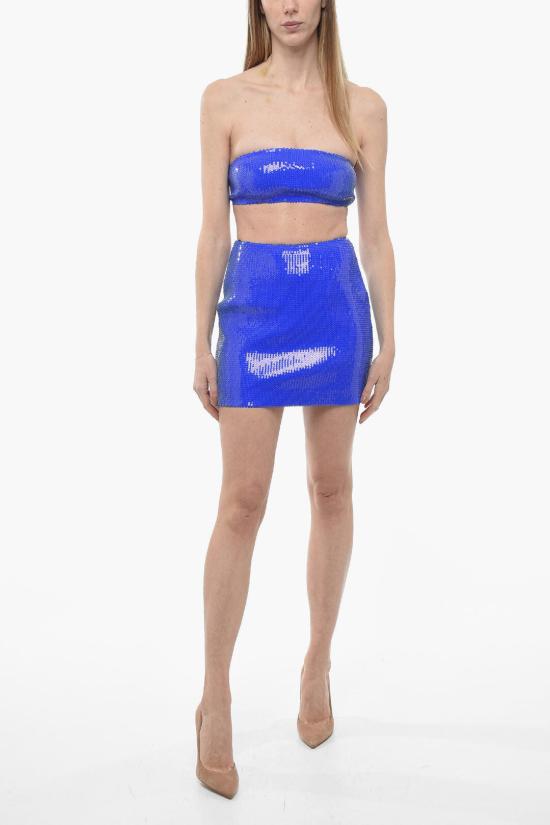  데이비드 코마 민소매 티셔츠 SS23DK08BRPL BL Blue - DAVID KOMA