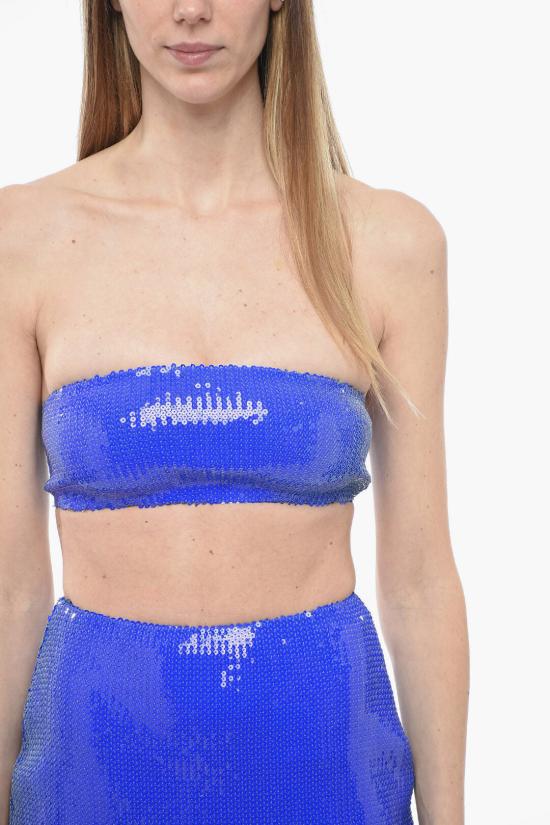  데이비드 코마 민소매 티셔츠 SS23DK08BRPL BL Blue - DAVID KOMA