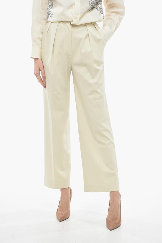  해리스와프런던 스트레이트 팬츠 A8447PXL 408 White