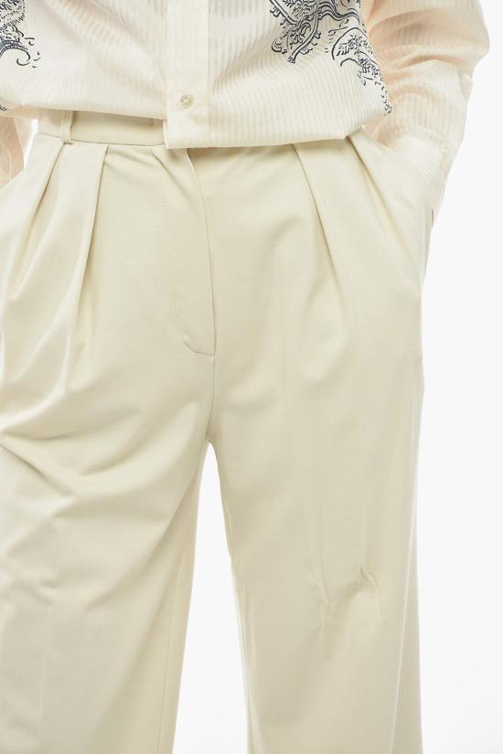  해리스와프런던 스트레이트 팬츠 A8447PXL 408 White - HARRIS WHARF LONDON