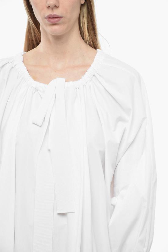  파투 미디 원피스 DR1080017CO 001W White - PATOU