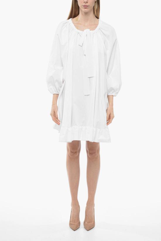  파투 미디 원피스 DR1080017CO 001W White