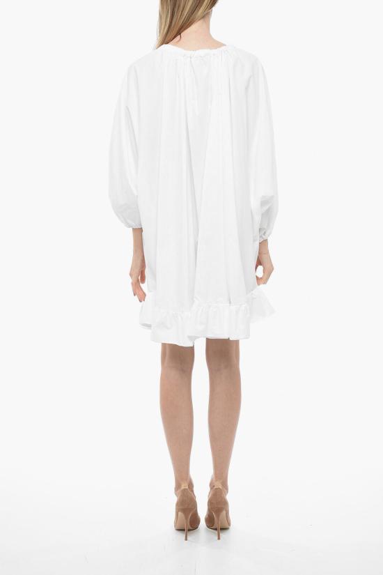  파투 미디 원피스 DR1080017CO 001W White - PATOU