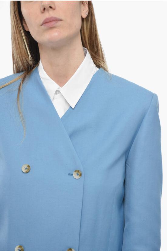  루루 스튜디오 수트 자켓 JALCAVI BL Light blue - LOULOU STUDIO