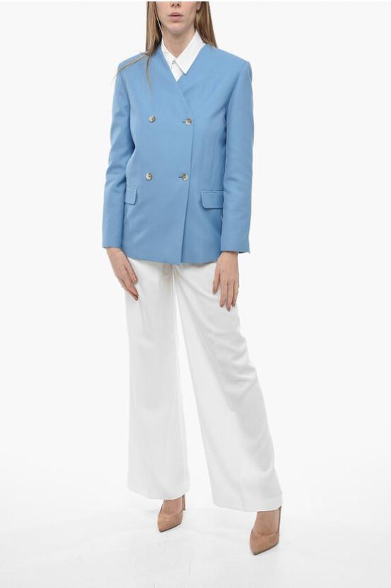  루루 스튜디오 수트 자켓 JALCAVI BL Light blue - LOULOU STUDIO