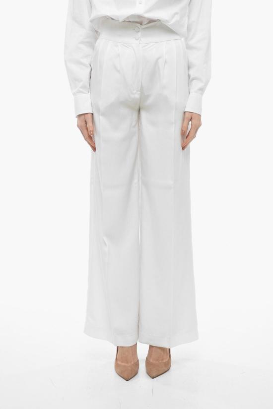  헤베스튜디오 스트레이트 팬츠 H223GFPNLGN CR White