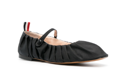  톰브라운 플랫 슈즈 FFS024B F0322001 Black - THOM BROWNE