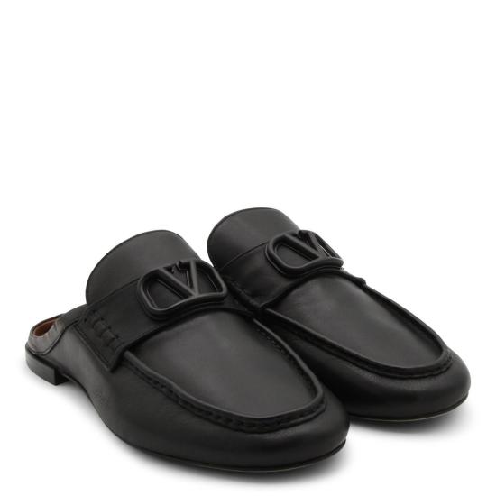  발렌티노 가라바니 뮬/슬리퍼 4Y0S0H97WJU0NO BLACK - VALENTINO GARAVANI