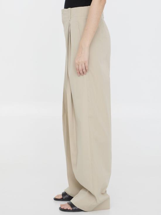  보테가베네타 스트레이트 팬츠 771675 BEIGE - BOTTEGA VENETA