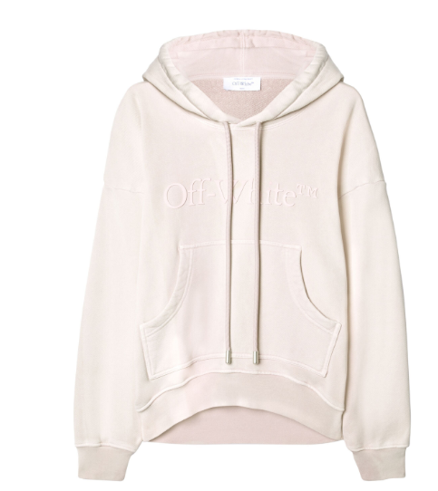  오프화이트 후드 티셔츠 OWBB061S24 FLE0023636 - OFF WHITE