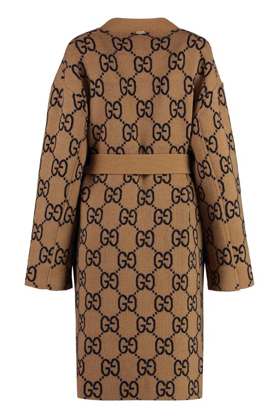  구찌 코트 775752XKDVD 2420 Camel - GUCCI