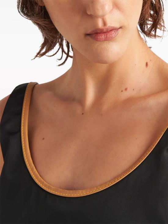  프라다 숏 숏 원피스 230709SOOO 1WQ8 F0002 NERO - PRADA