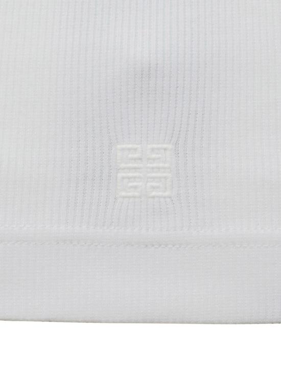  지방시 민소매 티셔츠 BM71KY3YLE 100 WHITE - GIVENCHY