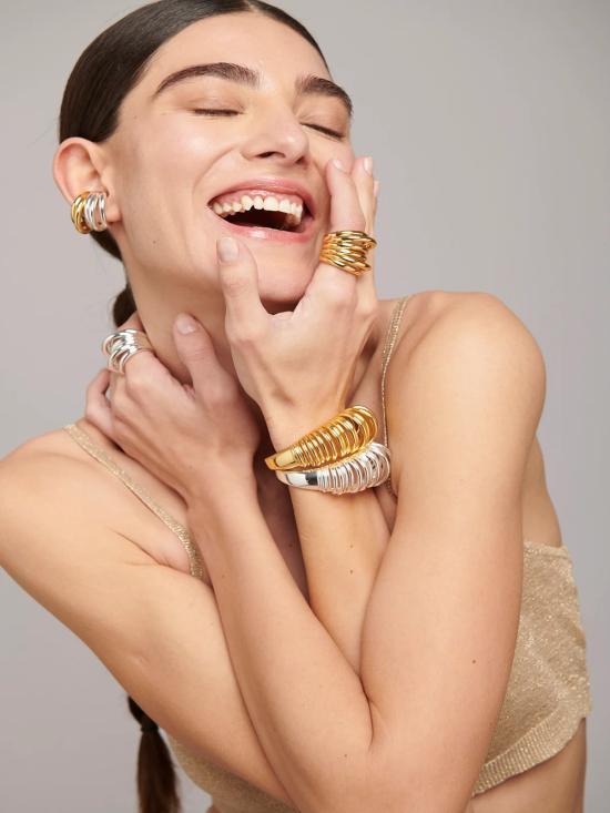  페데리카 토시 싱글 이어링 FT24EA09S SILVER925 PLATED - FEDERICA TOSI