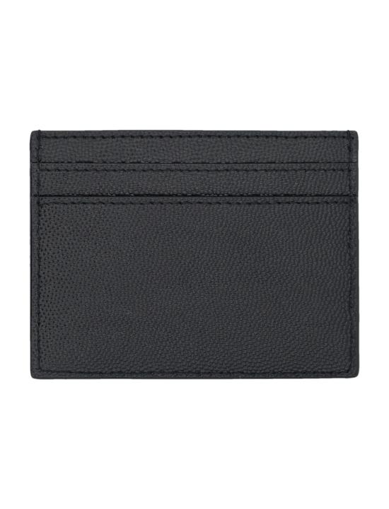 26FW 생로랑 그랑 드 뿌드르 엠보스드 레더 카드 케이스 375946BTY0N 1000 - SAINT LAURENT