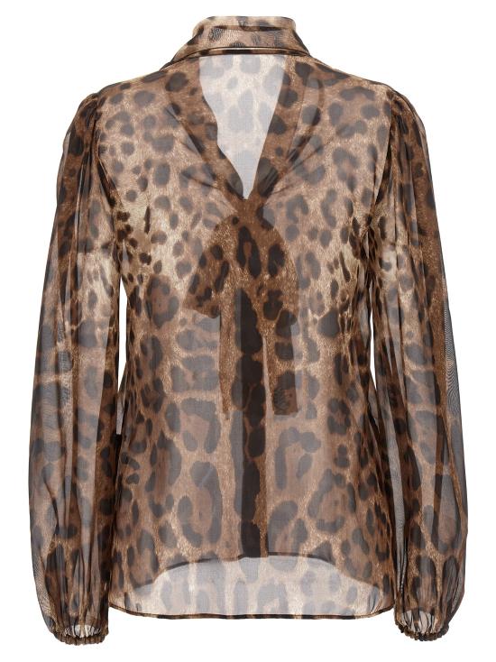 26FW 돌체앤가바나 블라우스 F5N70TIS1MNHY13M - DOLCE & GABBANA