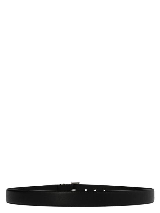 26SS 생로랑 가죽 벨트 634440BRM0E1000 Black - SAINT LAURENT