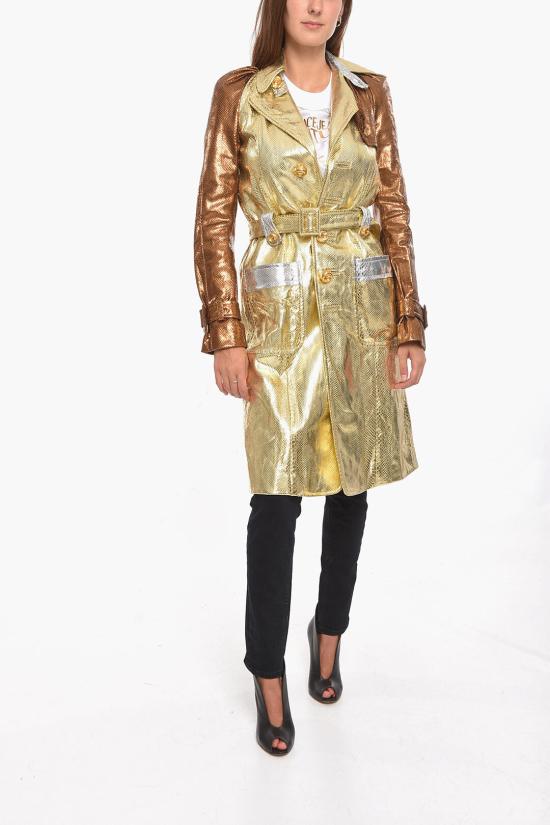  디스퀘어드2 트렌치 코트 73AH015 08995 001 Gold - DSQUARED2