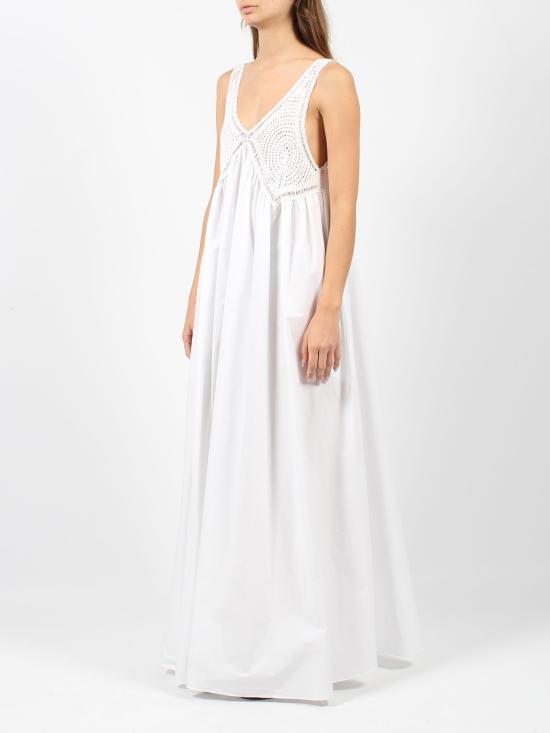  파로쉬 미디 원피스 D725389 CANYOX24 001 BIANCO - PAROSH