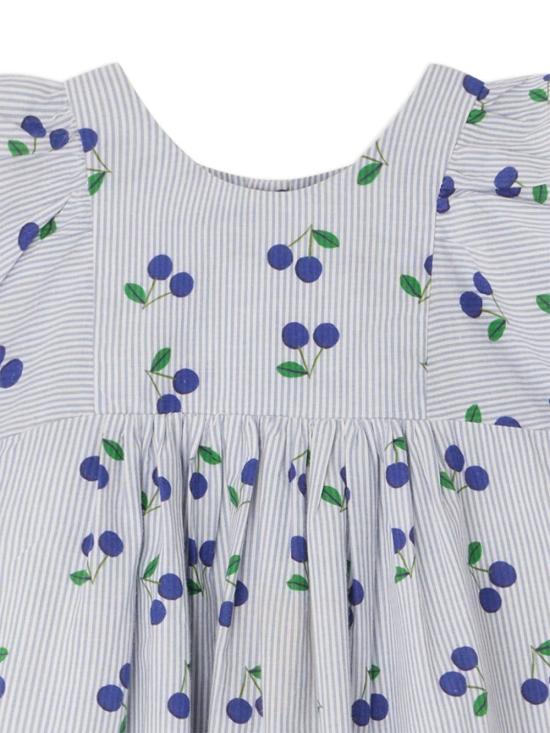  봉쁘앙 / 여아 키즈 룰루 블루베리 원피스 S04XDRW00025 210A BPG - BONPOINT