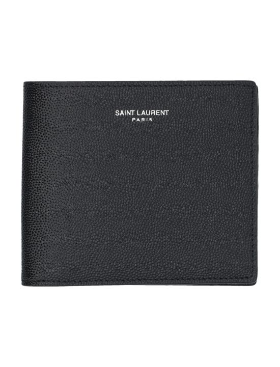 26FW 생로랑 로고 이스트/웨스트 반지갑 396307BTY0N 1000 NERO - SAINT LAURENT