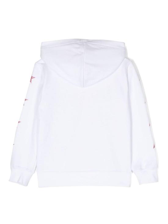  [키즈] 골든구스 트레이닝 상의 GKP01770P000906 11793 WHITE GOLD PINK - GOLDEN GOOSE