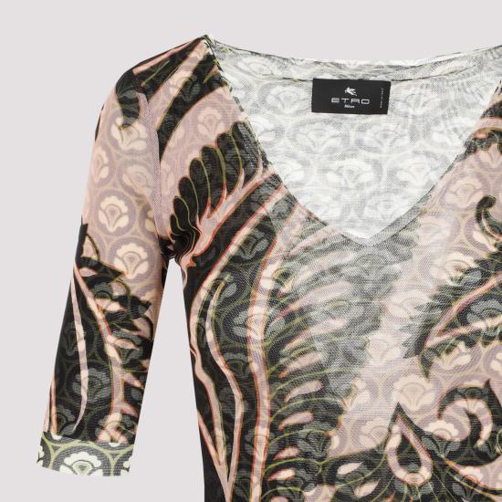  에트로 롱 원피스 WRHA014599IAS16 PINK PURPLE - ETRO