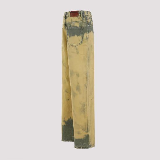  드리스 반 노튼 데님 스트레이트 팬츠 2410209118449 YELLOW ORANGE - DRIES VAN NOTEN