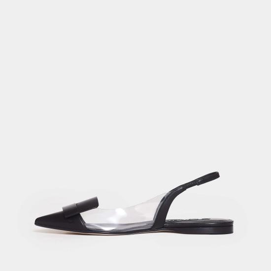  세르지오로시 / 여성 플랫 슈즈 A98590 Black BPG - SERGIO ROSSI