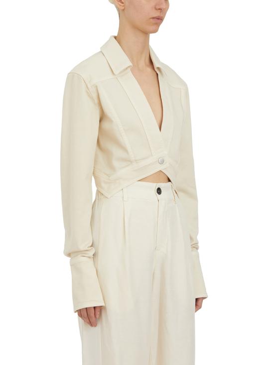  안드레아 야코브 자켓 H24WGRE48BUTTER Beige - ANDREA YA'AQOV