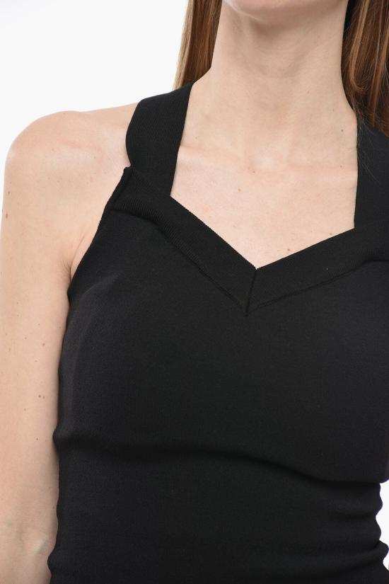  파투 숏 원피스 KN1188060 999B Black - PATOU