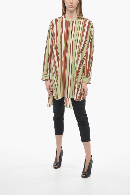  Mr. Mrs. Shirt 블라우스 GIOIASILKREDWOOD Green - MR. MRS. SHIRT