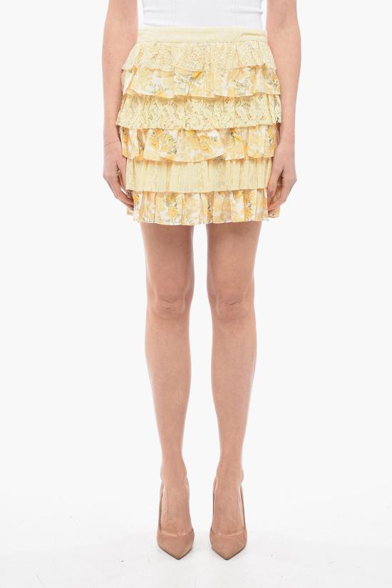  러브쉐이크팬시 숏 스커트 LS6141420LMDRM Yellow