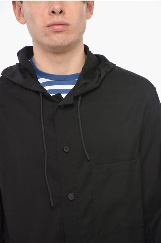  헤보 긴팔 긴팔 셔츠 PESCOLUSED740 2517 Black - HEVO