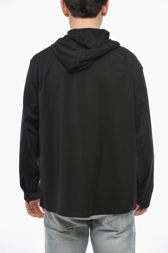  헤보 긴팔 긴팔 셔츠 PESCOLUSED740 2517 Black - HEVO