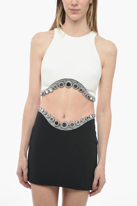  데이비드 코마 민소매 티셔츠 SS23DK50TVI WS White