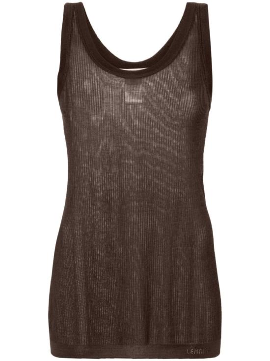 24SS 르메르 민소매 티셔츠 TO1156LK1017490 Brown