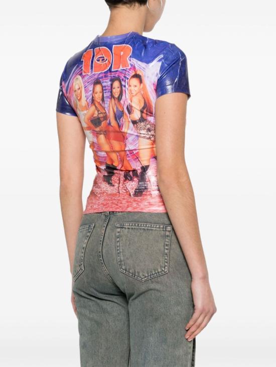  디젤 반팔 티셔츠 A135790JNAK41SA MultiColour - DIESEL